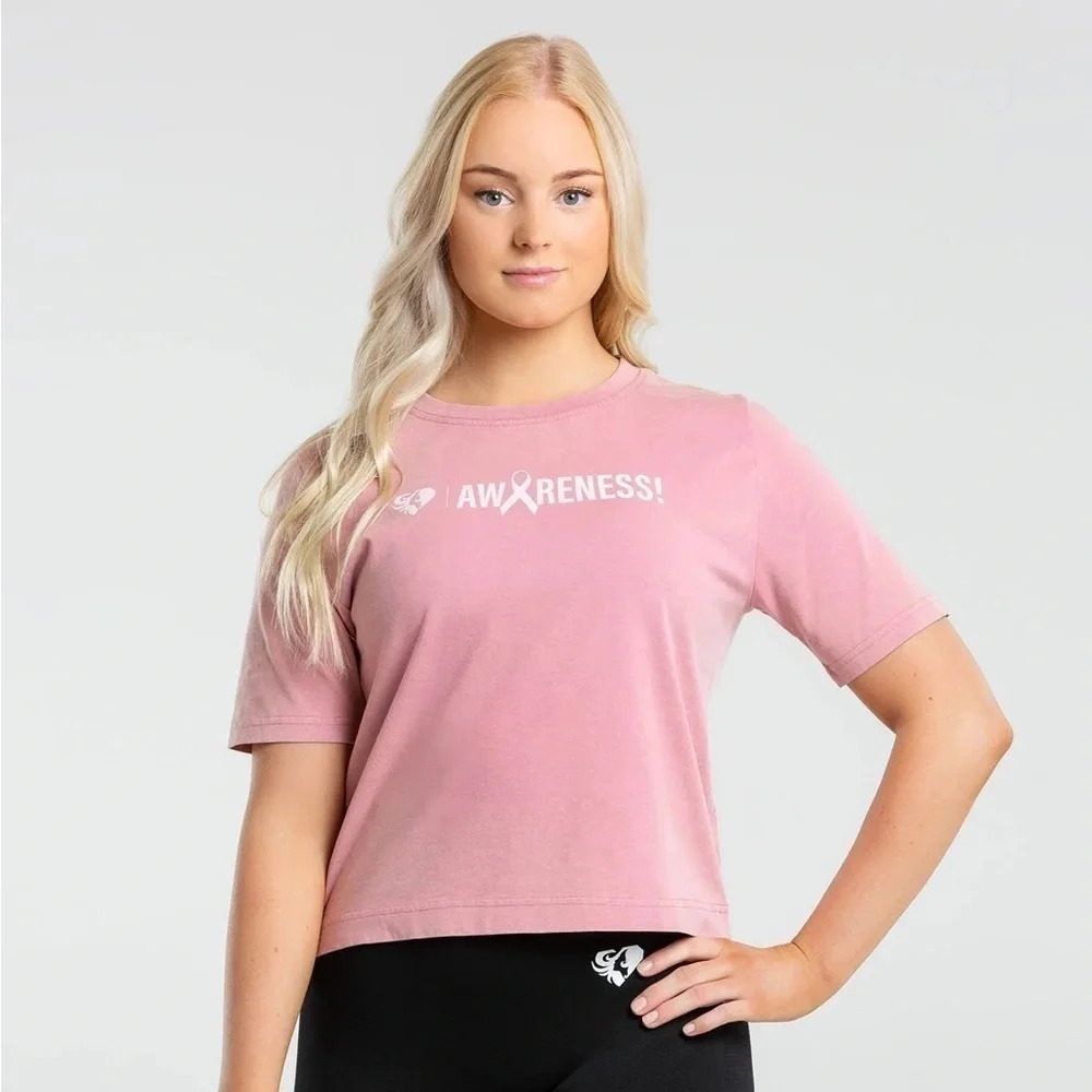 Women’s Best - BNIB Cancer Awareness T-shirt - Picture 1 of 2